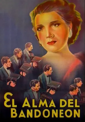carátula de cine de El alma del bandoneón