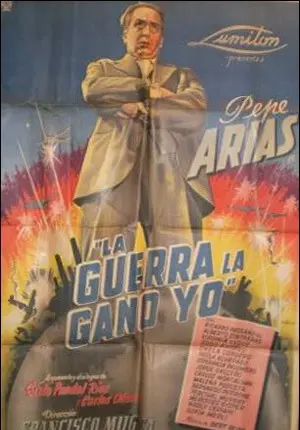 carátula de cine de La guerra la gano yo